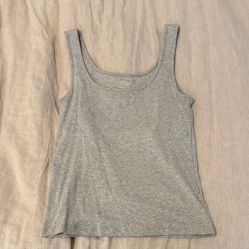 J. Crew Heather Gray Women's Tank Top
